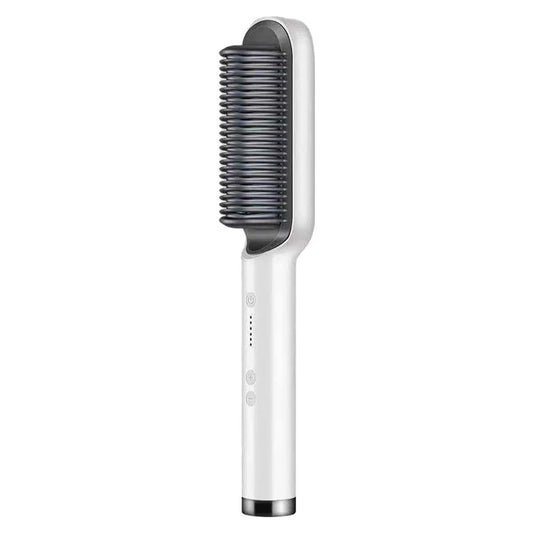 2-in-1 Electric Hair Straightener Brush – Salon-Like Smooth Hair at Ho – ZA Mart
